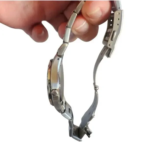 Fossil Men's Blue Watch 100M Stainless Steel Water Resist AM3421 - Picture 4 of 12